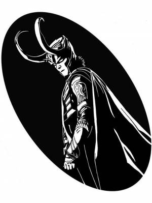 Трафареты Локи