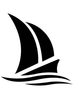 Трафареты Лодки