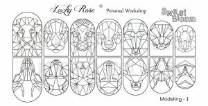 Слайдер-дизайн трафареты для объема