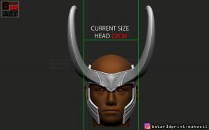 Файл STL Loki Helmet