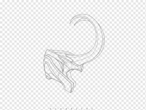 Loki Drawing Line art Sketch, Локи, угол, белый, вымышленные персонажи png
