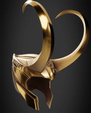 Файл STL Корона Локи из Мстителей для косплея ・Шаблон для 3D-печати для загрузки・Cults