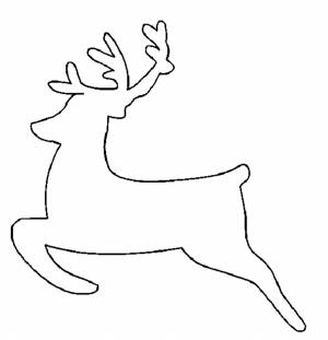 DataLife Engine > Версия для печати > Трафарет оленя из проволоки