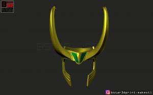 Файл STL Loki Helmet