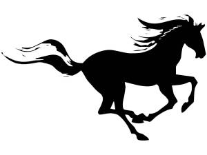 Трафареты Лошади