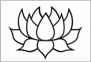 Шаблон лотоса