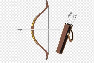Archery Arrow Иллюстрация, Свободный лук, чтобы тянуть материал, угол, свободный Шаблон дизайна логотипа, спорт png