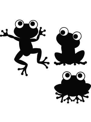 Трафареты Лягушки