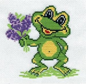 Набор для вышивания PANNA D-0009 Лягушонок 15 х 15 см