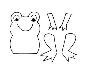 Трафареты Лягушки