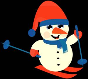 Трафареты снеговиков