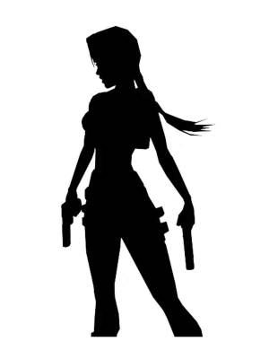 Трафареты Лары Крофт