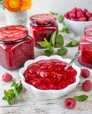 Рецепт быстрого малинового варенья с фото пошагово на Вкусном Блоге