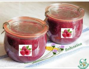 Малиновое варенье с мятой