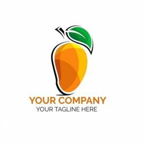Шаблон mango icon vector illustration design