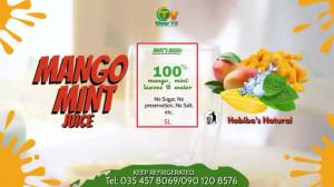 Шаблон Mango Mint Fruit Juice Video Flyer Template