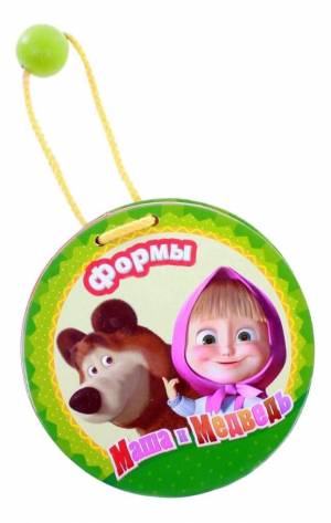 Книга-Игрушка Маша и Медведь Формы