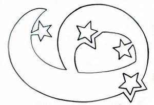 Шаблоны и трафарет на окно для вырезания из бумаги