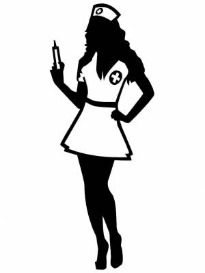 Трафареты Медсестры