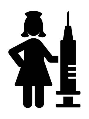 Трафареты Медсестры