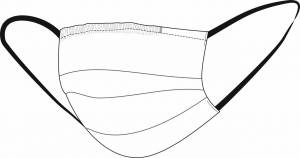 Трафареты маска врача