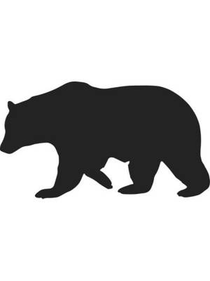 Трафареты Медведя