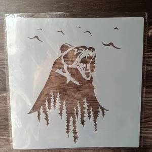 Трафареты для декорирования стен в ассортименте