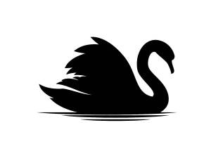 Трафареты Лебедя