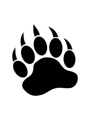 Трафареты Медведя