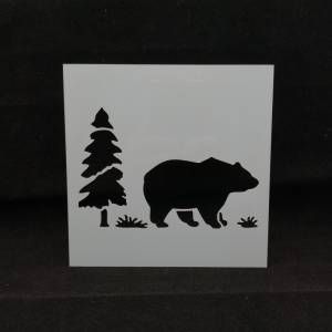13 см Медведь DIY слойные трафареты для скрапбукинга