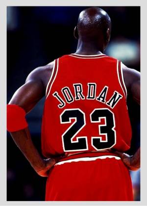 Постер NBA в рамке серия Michael Jordan