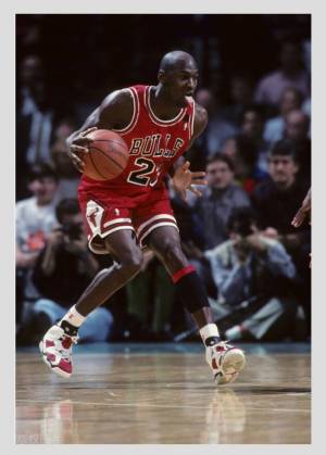 Плакат NBA Chicago Bulls Майкл Джордан Killing stop