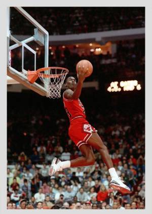Постер NBA в рамке серия Michael Jordan  5
