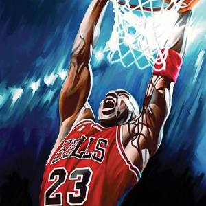 Майкл Джордан арт