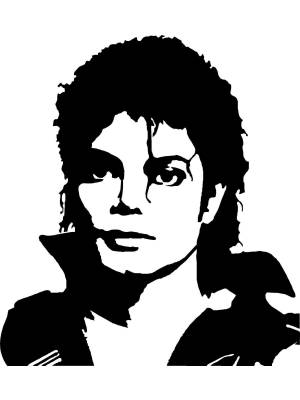 Трафареты Майкла Джексона