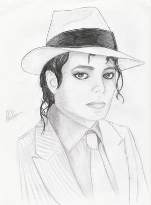 Майкл Джексон для срисовки