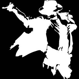 Наклейка Майкл Джексон