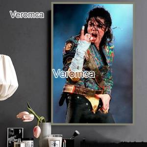 Полноформатная Алмазная картина Майкл Джексон постер 5D Сделай Сам Вышивка крестиком звезда картина Стразы девочка домашний декор