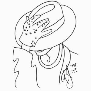 Майкл Джексон для срисовки