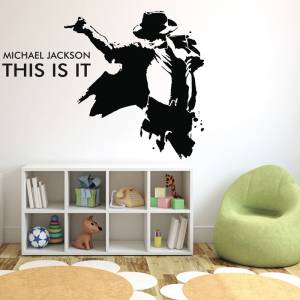 Настенные наклейки с изображением Майкла Джексона