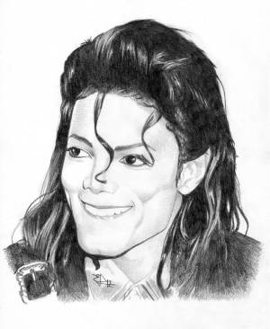 Как нарисовать майкла джексона