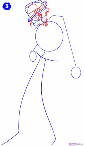 Как нарисовать Майкла Джексона DragoArt поэтапно карандашом