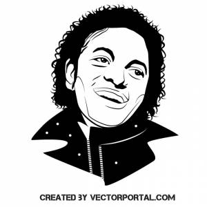 Певец Майкл Джексон portrait