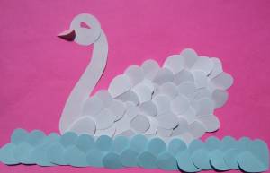 Аппликация в старшей группе Птицы