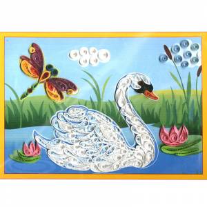 Arte Nuevo Набор для квиллинга Лебедь QW-5