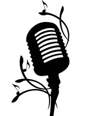 Трафареты Микрофона