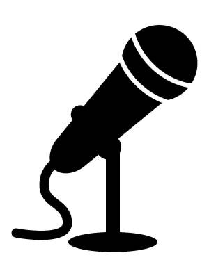 Трафареты Микрофона