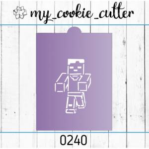 трафарет Майнкрафт №1 оптом и в розницу в России