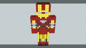Картинки железный человек майнкрафт