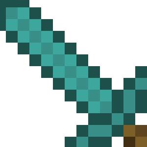 Рисунки майнкрафт меч